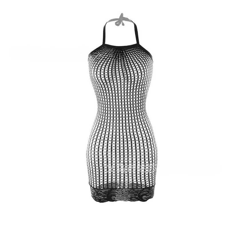 Cover Up Kaftan - Vestido de Praia Sexy em Rede