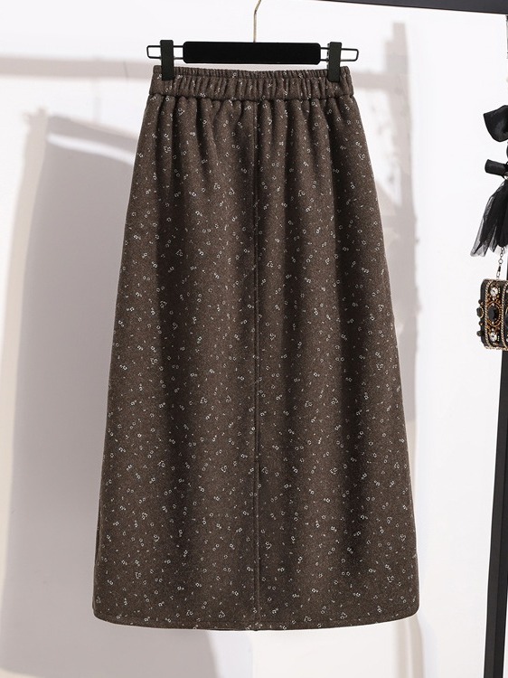 Saia Midi Solta com Estampa Fl - Midi Skirt Floral avaliação e preço