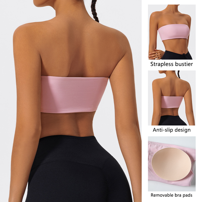 Sutiã esportivo sem alças, top - Crop Top Crochet avaliação e preço
