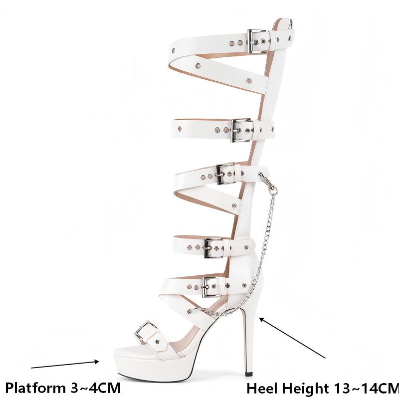 Sandálias Gladiadoras de Festa - Sandal Strappy Heeled avaliação e preço